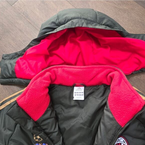 AMC Milan Soccer ADIDAS Championship League 2011 Winter Coat size M - Picture 9 of 11